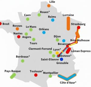 Les projets de RER métropolitains