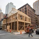 Immeuble à ossature bois