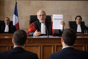 La justice frappe fort