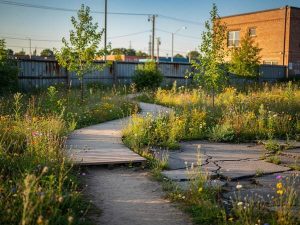 Renaturation sur délaissé de voirie
