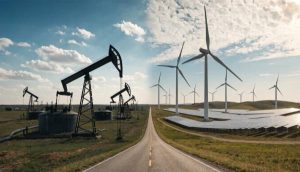 Champ pétrolifère et énergies renouvelabe